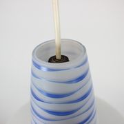 Mid-century glass pendant, 1960's