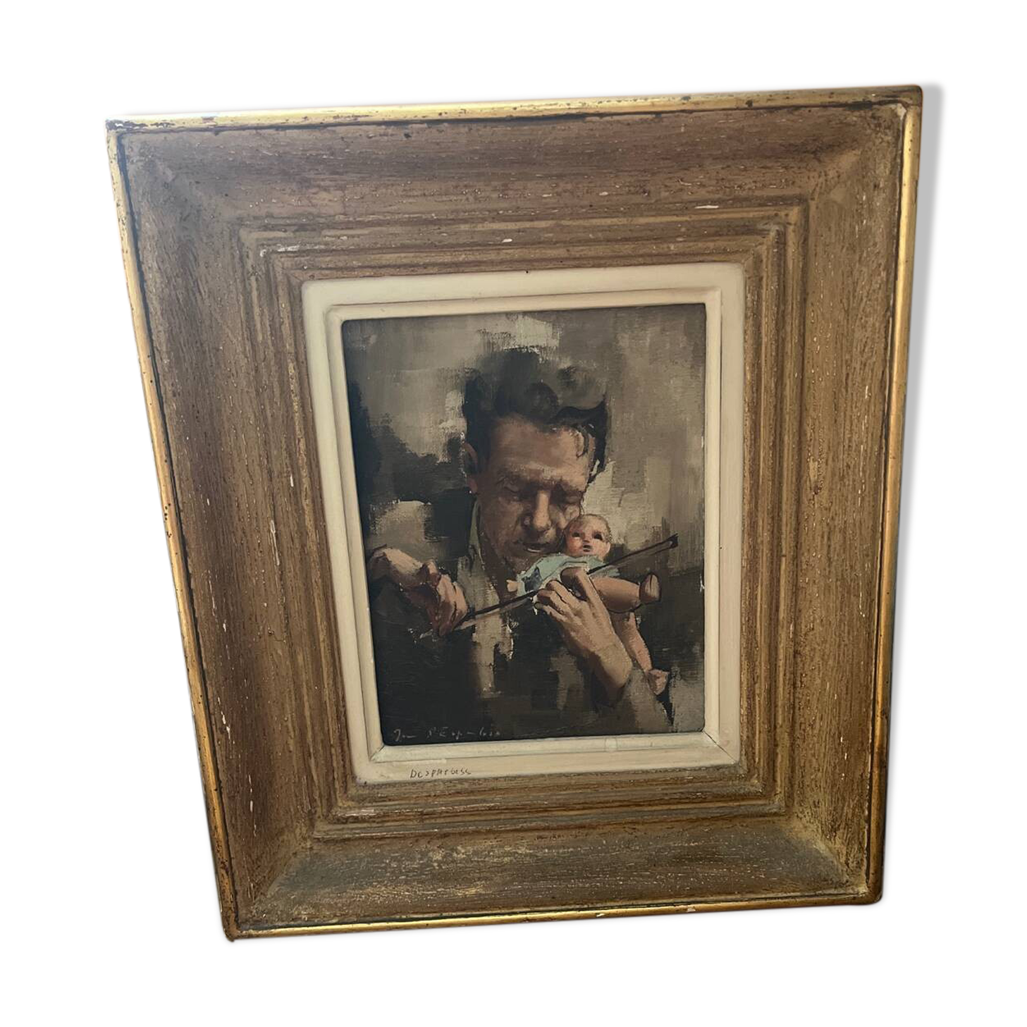 Oil on canvas Jean D'esparbes