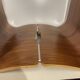 Paire de tabourets / tables d'appoint, palissandre aluminium, bois mutlipex