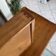 Oak desk, 1 drawer and 1 removable document holder, 1950