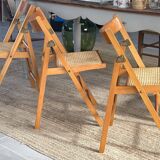 3 folding chairs 1970