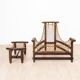 fauteuil "jacanda" et Ottomane par Jean Gillon, Brésil, 1960s