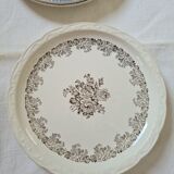 Ensemble d´assiettes plates Terre de fer