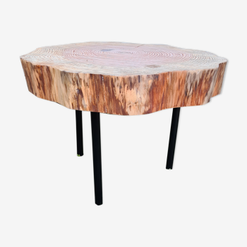Table bois et métal