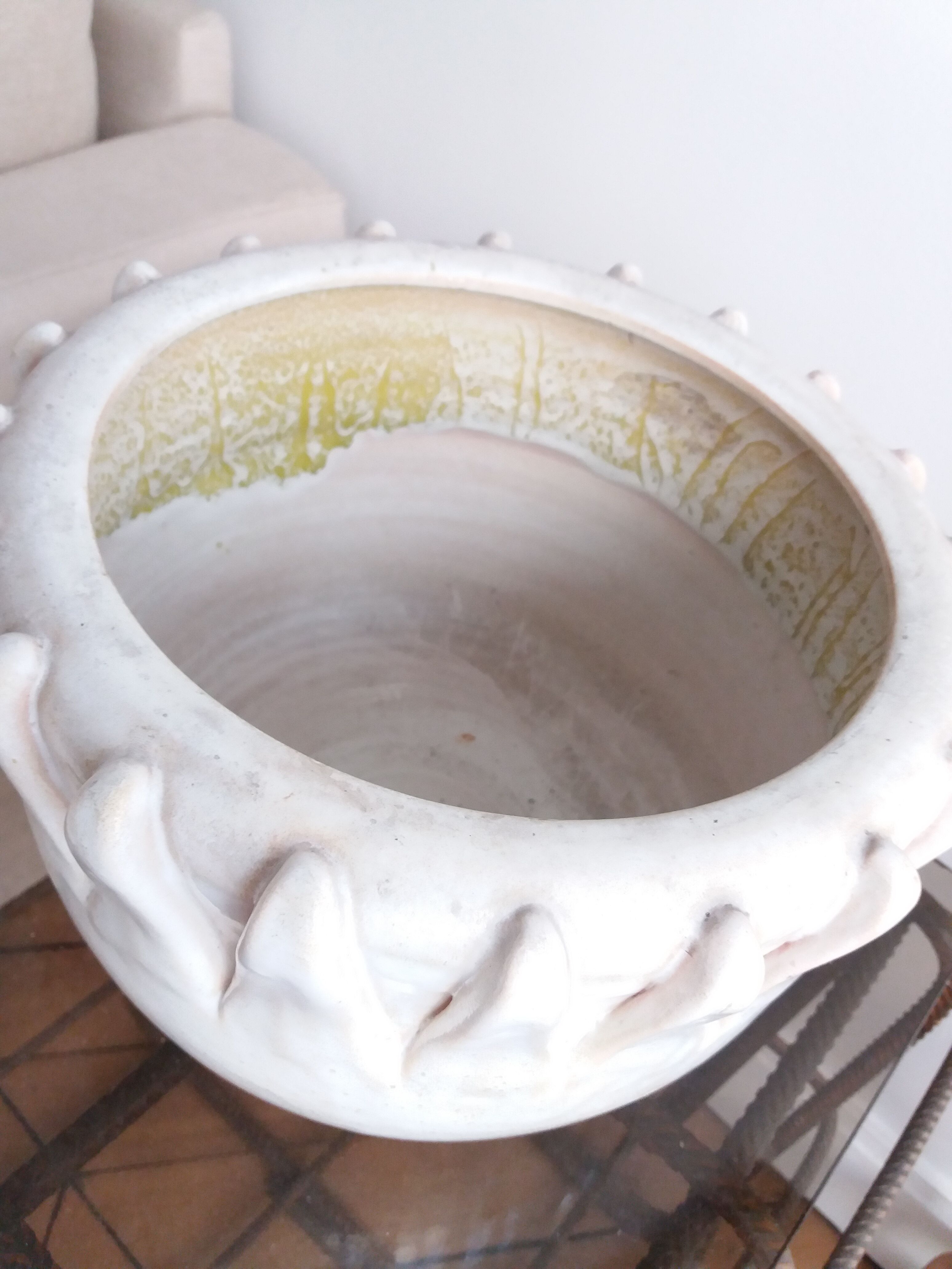 Vase cache-pot meduse signe Accolay