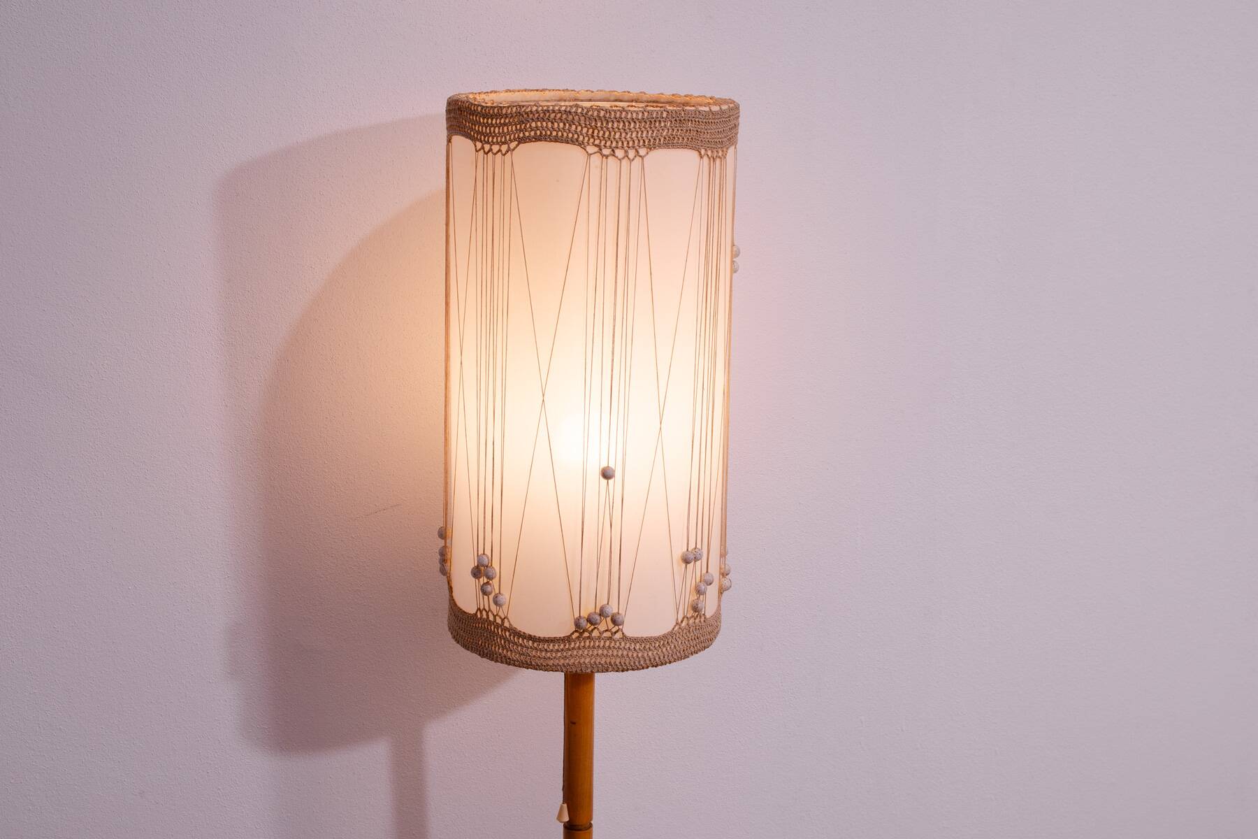 Vintage single floor lamp in Scandinavian style, 1970´s, Czechoslovakia