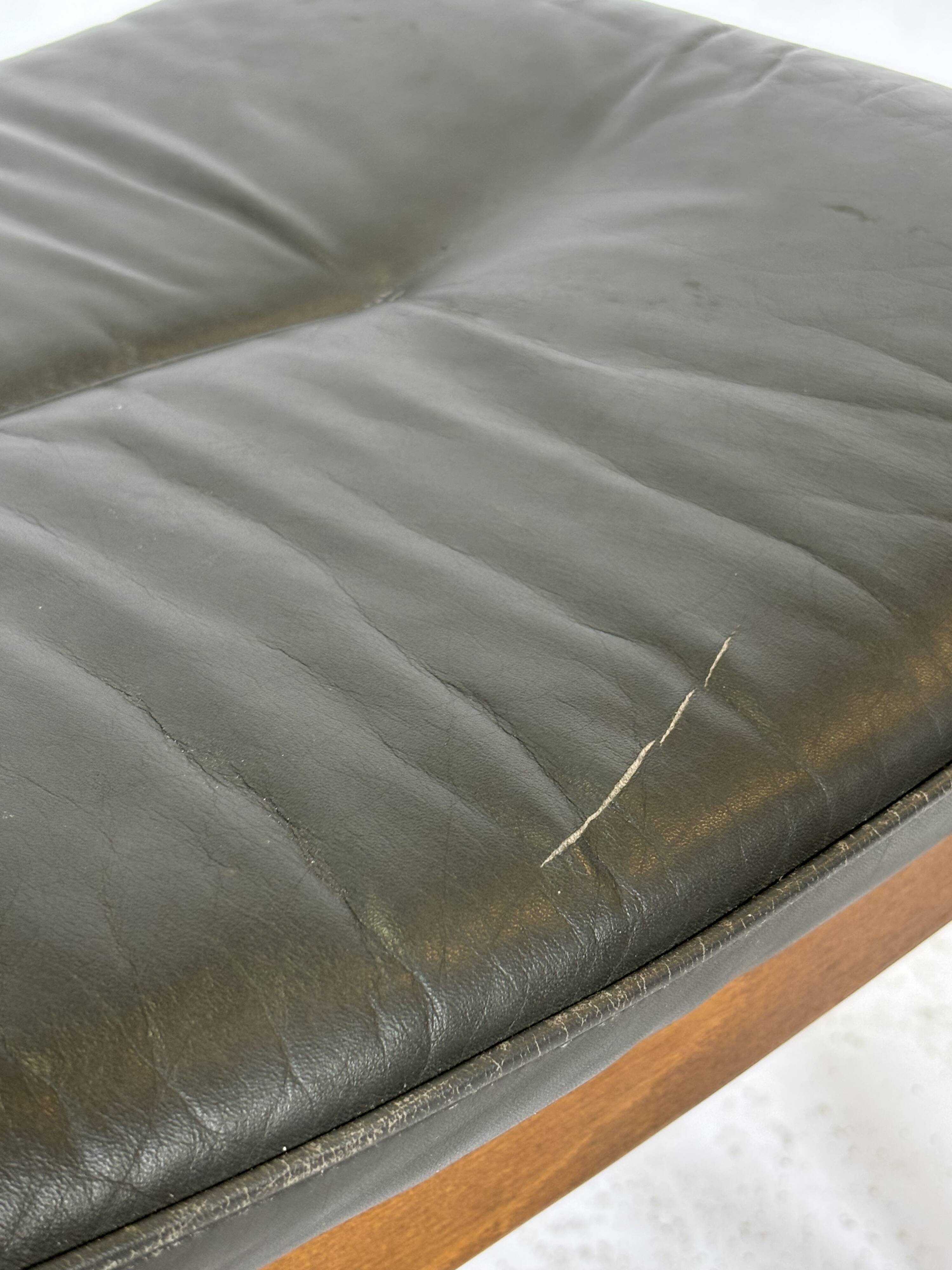 Vintage G Mobler Danish Design Footrest Footstool Ottoman