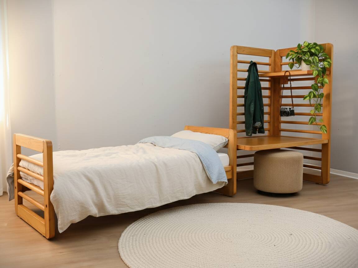 1970s Italian Design Multipurpose Daybed and Storage System