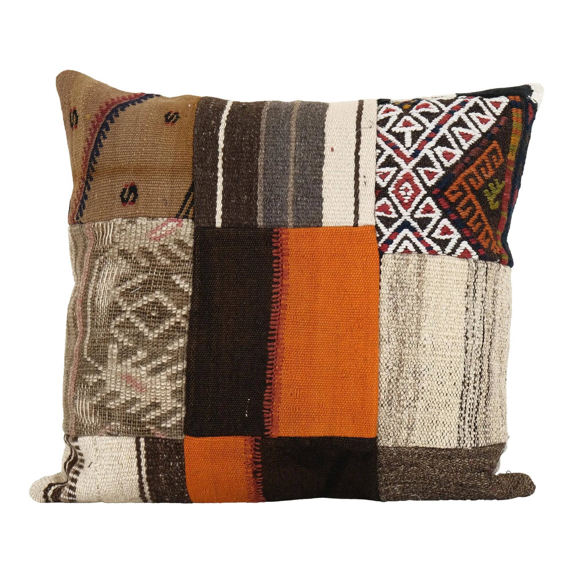 Housse de coussin turque vintage 46x43 cm
