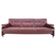 Canapé, day-bed en cuir par Arch. Spicka, Tchécoslovaquie années 1970