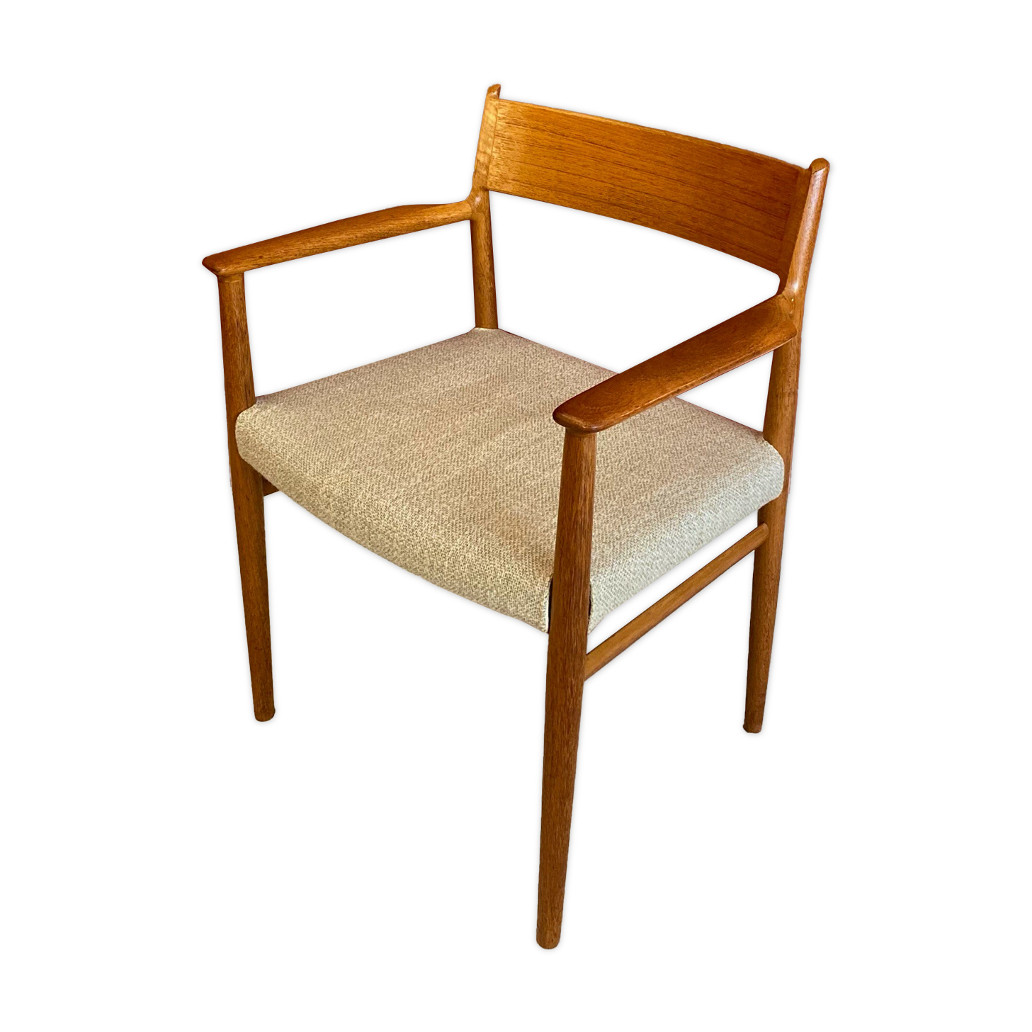 fauteuil danois en teck par Arne Vodder 60