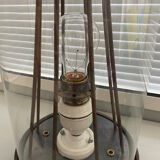 Lamp under bridal globe