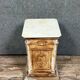 Renaissance style cast iron pedestal column