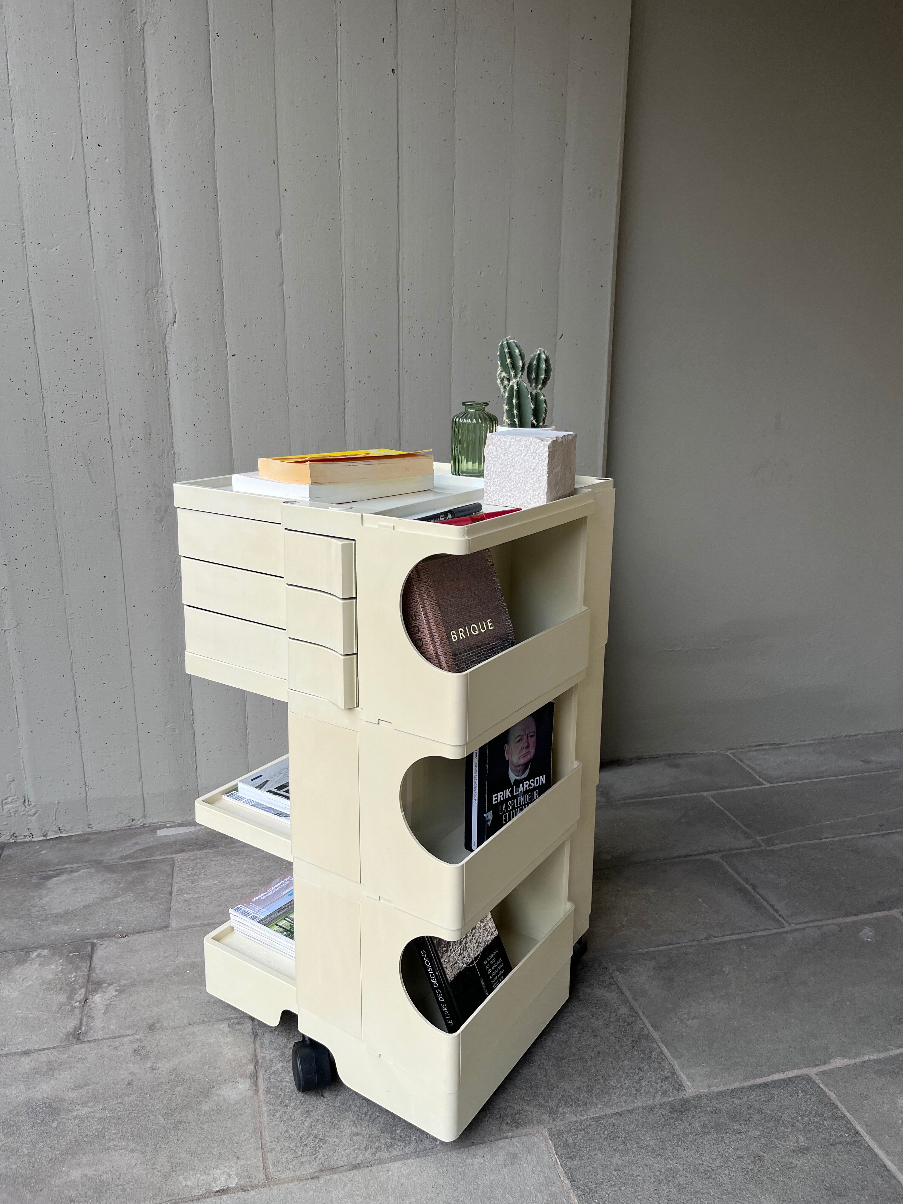 Boby White/Beige Chariot, Joe Columbo, 1970