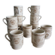 Badonviller cups from the 70s