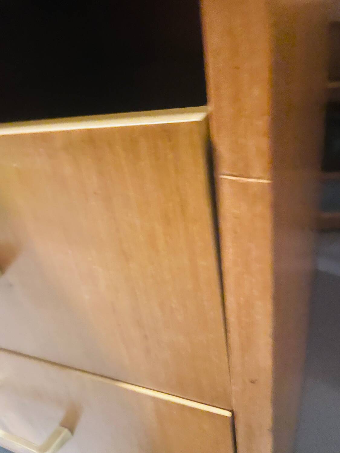 Vintage desk Maison Capelle circa 1960