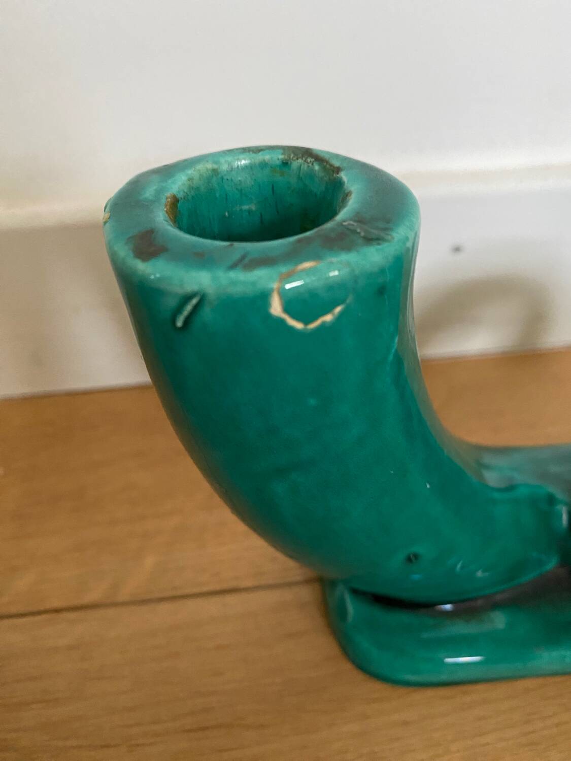 Pair of Vallauris candlesticks