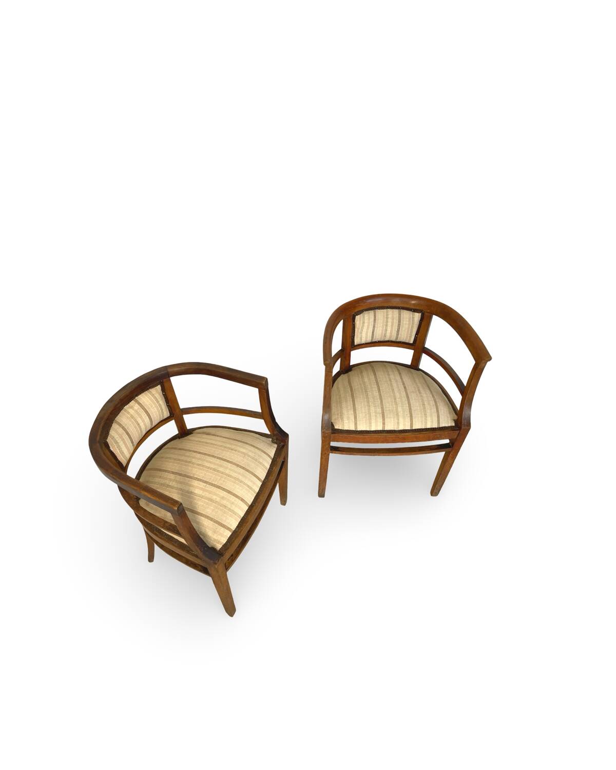 Italian side armchairs, 1920s/1930s