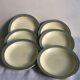 6 assiettes creuses Faience de Salins Service Orgeval