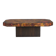Vintage copper coffee table by Bernhard Rohne, 1970s