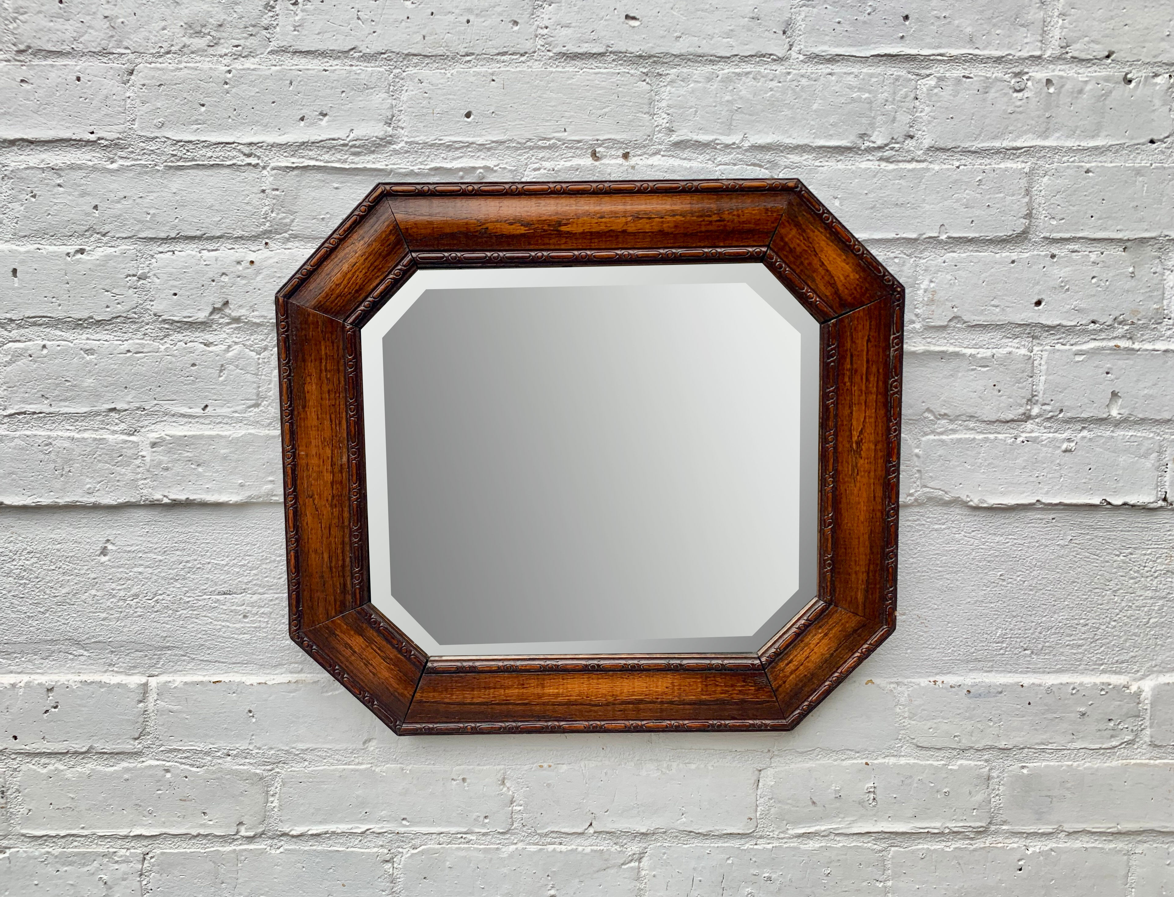 Octogonal mirror, 53x48cm