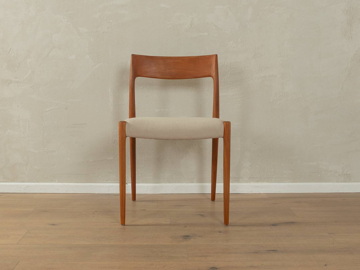 Model 77 dining chairs, Niels O. Møller