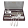 Ercuis Neo-Gothic style, 38-piece cutlery set in silver-plated metal, excellent condition.