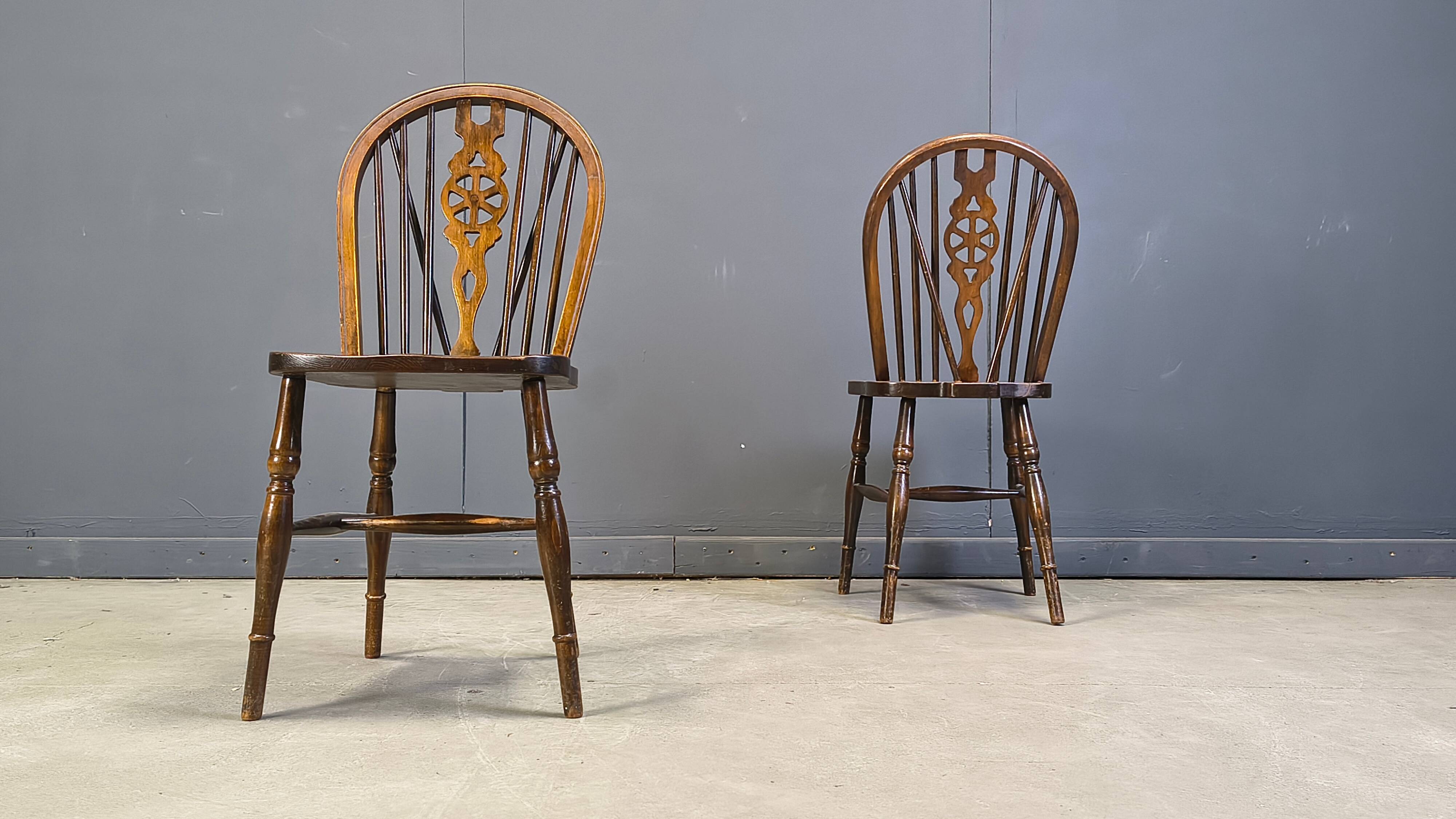 Set of 5 vintage Ercol dining chairs, 1950s