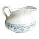 Vintage ceramic bath jug, bath pitcher, bathroom decor.