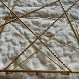 Vintage brass magazine holder - year 50-60