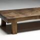 Low Farmhouse Coffee Table, France, Late 19th Century
