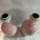 Pair of pink lamp feet