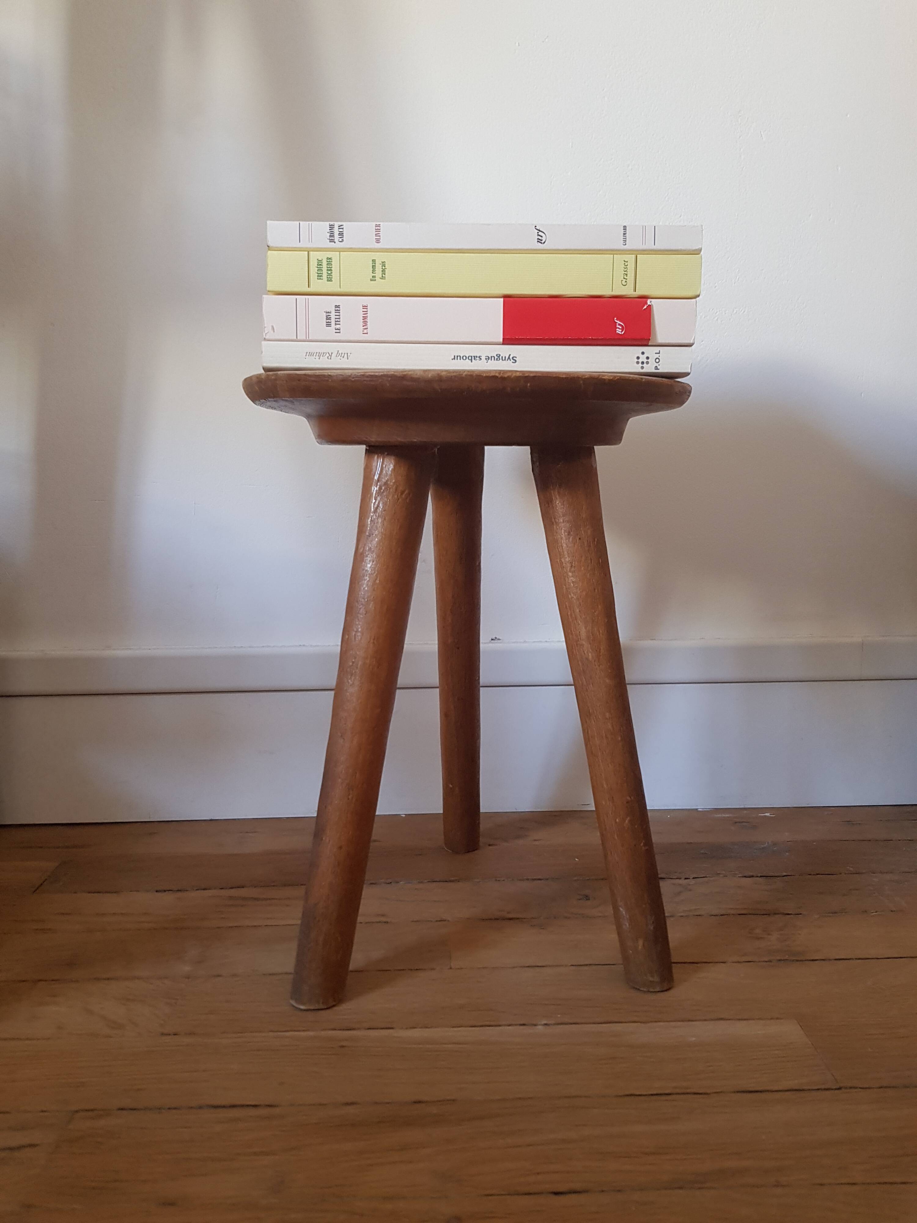 60s tripod stool