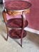 Napoleon III side table with three tiers in marquetry – 19th century