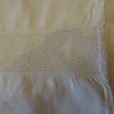 Pair of m monogrammed pillowcases