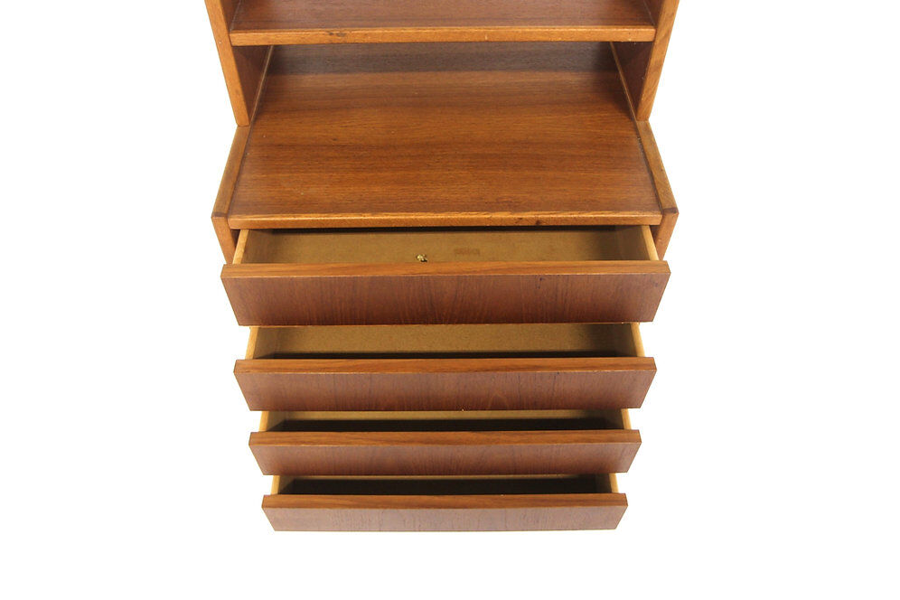 Scandinavian teak bookcase, Sweden, 1960