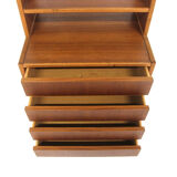 Scandinavian teak bookcase, Sweden, 1960