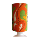 Abat-jour Dévil H30 D18 - tissu vintage
