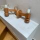 Pairs of wall lights