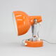 1960s Vintage Orange Table or Wall Lamp, Czechoslovakia