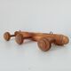 Vintage popular art wall coat rack from the 1950s