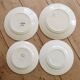 4 mismatched vintage floral earthenware dessert plates – Lot Rosie
