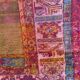 Old Turkish carpet Anatolia handmade 105x135 cm