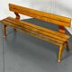 Vintage toddler Marko school bench, 1970s