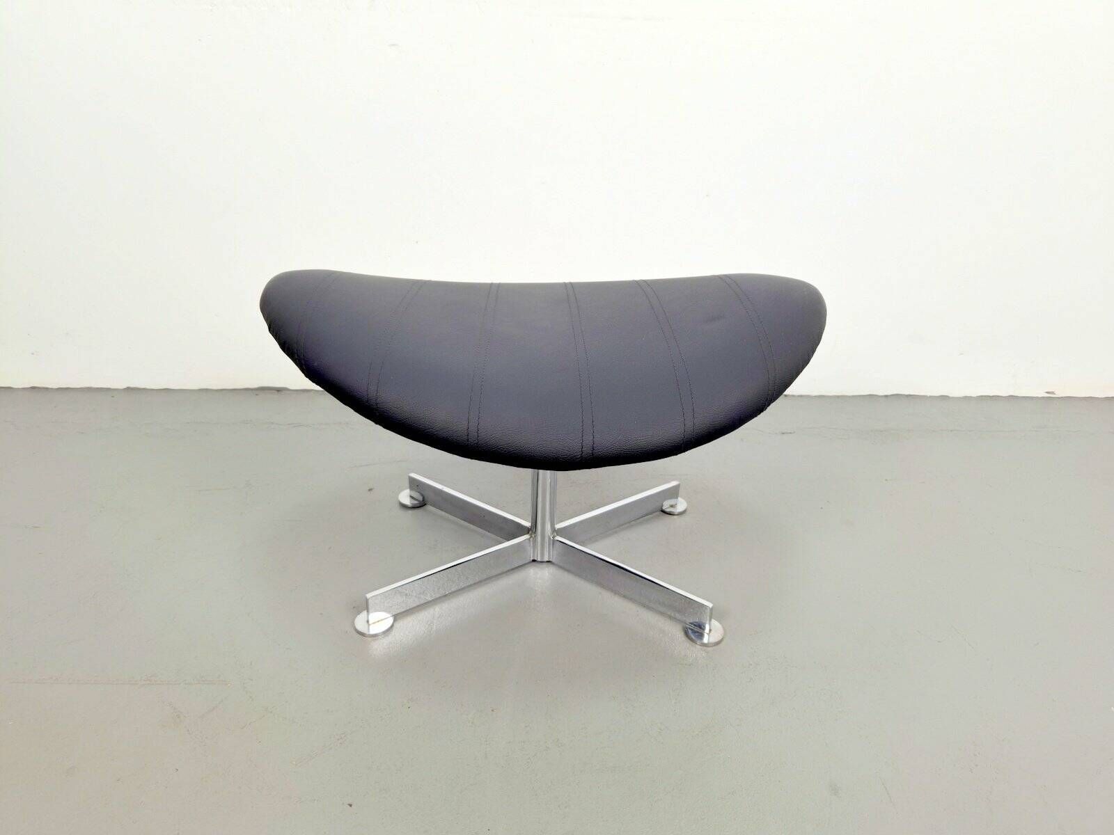 Vintage Lip Ottoman by Rudolf Wolf for Rohe Noordwolde, 1960s