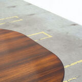 Omann Jun ‘Model 55’ extendable rosewood dining table