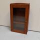 Vintage hanging display cabinet