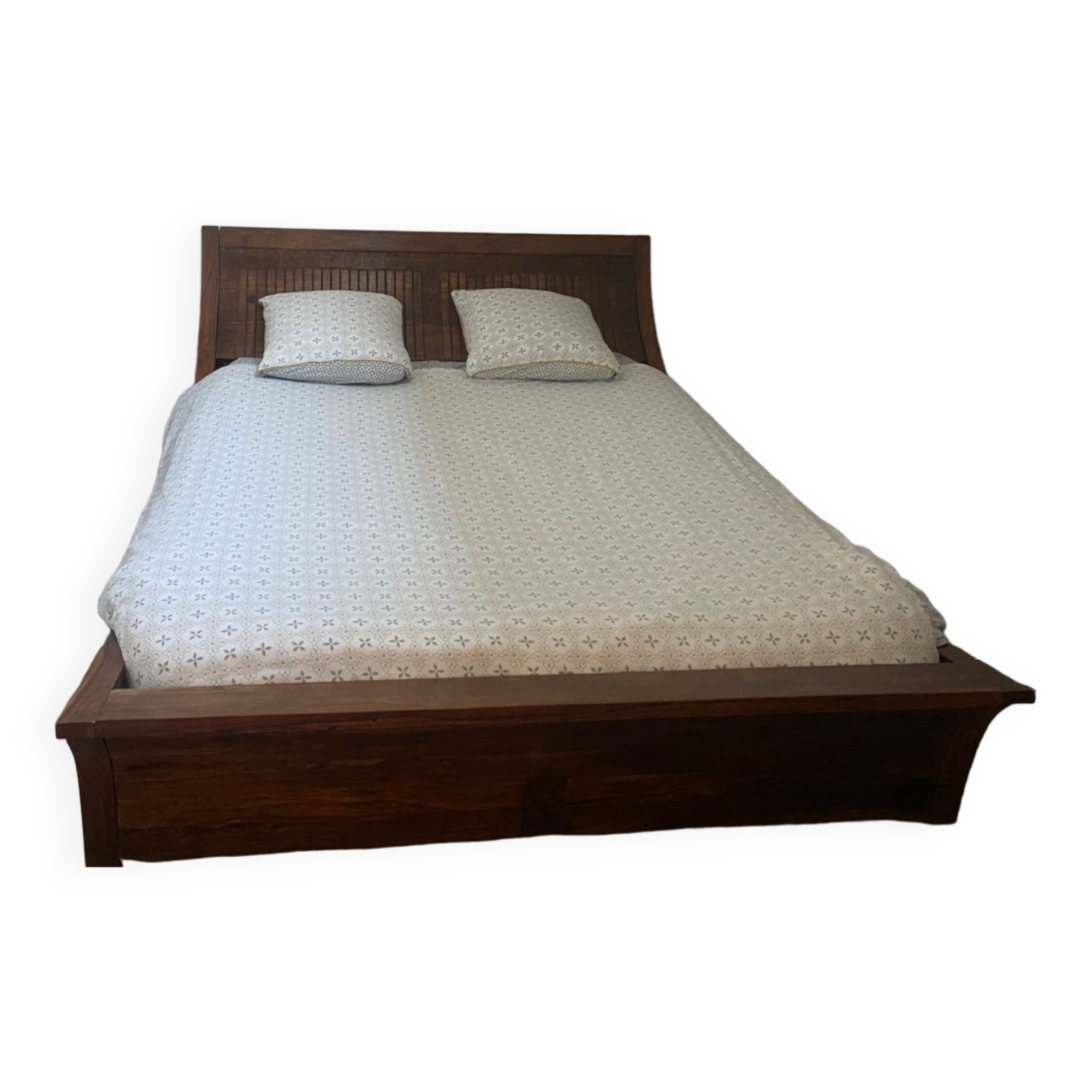 Bed and bedside tables