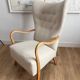 Danish wing chair, by Alfred Christensen for Slagelse Møbelværk, 1950