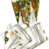 🌻Round tablecloth + 8 napkins 🌻